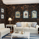 3D decorative foam stickers for bedroom and living room walls