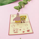 Detailed 3D -up card with intricate birthday decoration