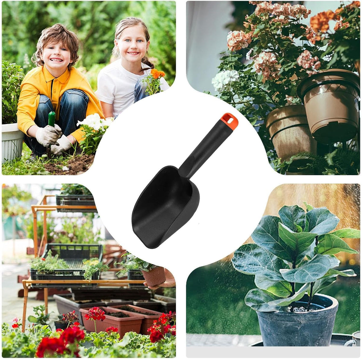 Heavy Duty Plastic Garden Hand Trowel (1 Pc)