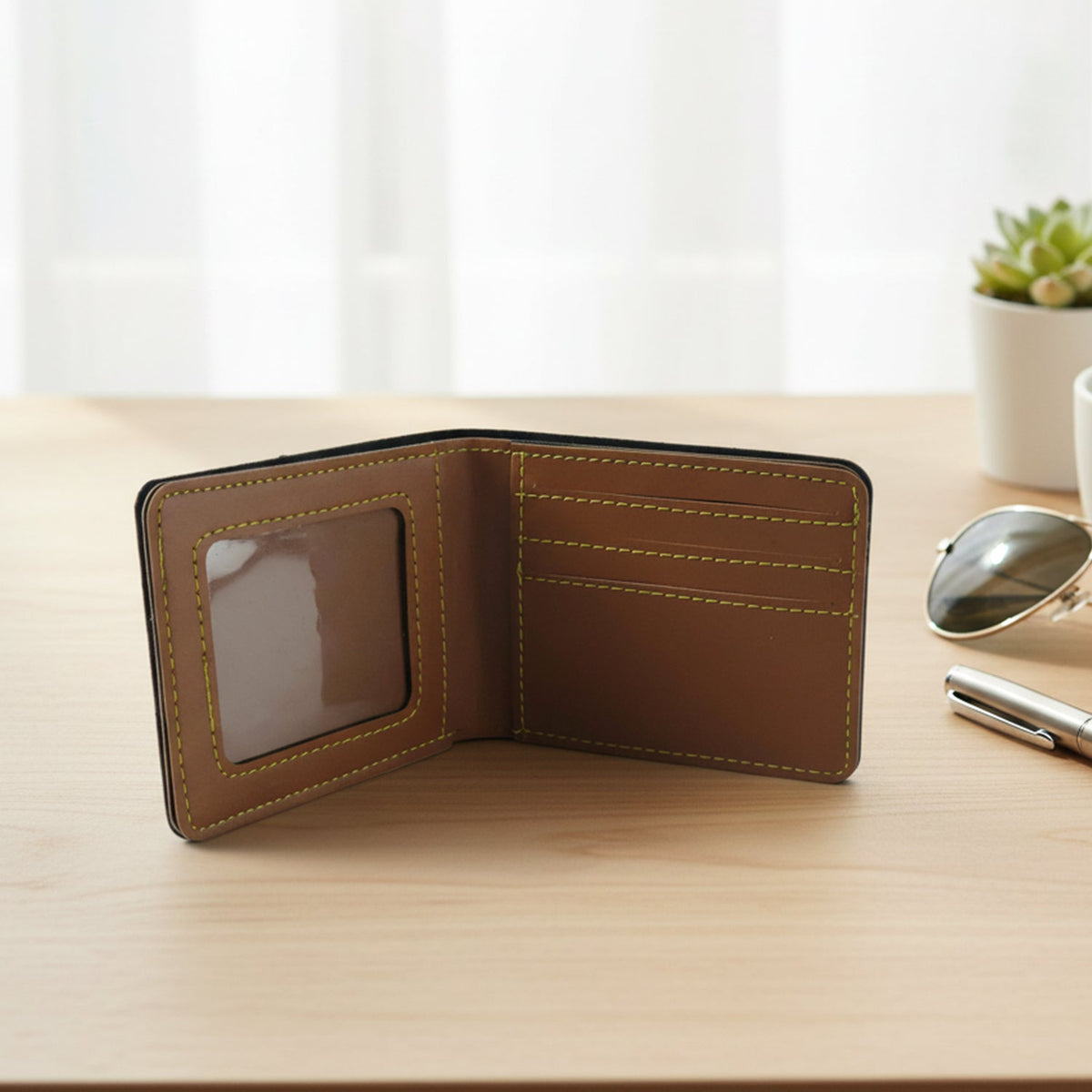 2 in 1 Men’s Wallet with Keychain Holder