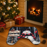 3 in 1 Mix Design Bathroom Mat - (1 Set)