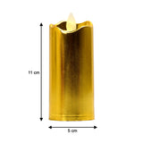 12Pc Golden Candles