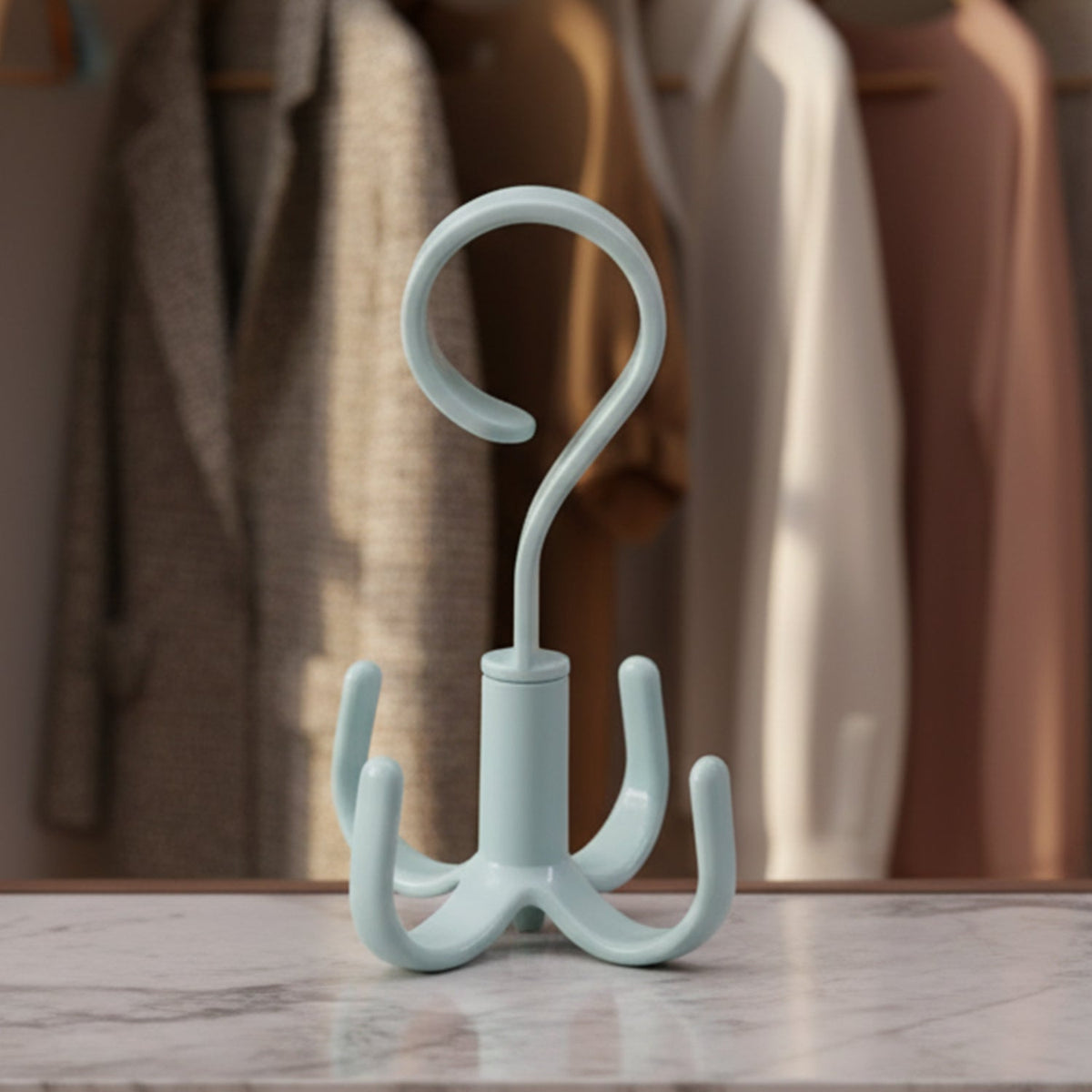 Premium 360° Rotating Multi Hook Closet Organizer Hanger (1 Pc)