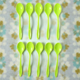 Fancy Spoon Used While Eating and Serving Food Stuffs Etc (10 Pcs)
