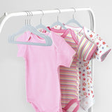Single piece non-slip hanger