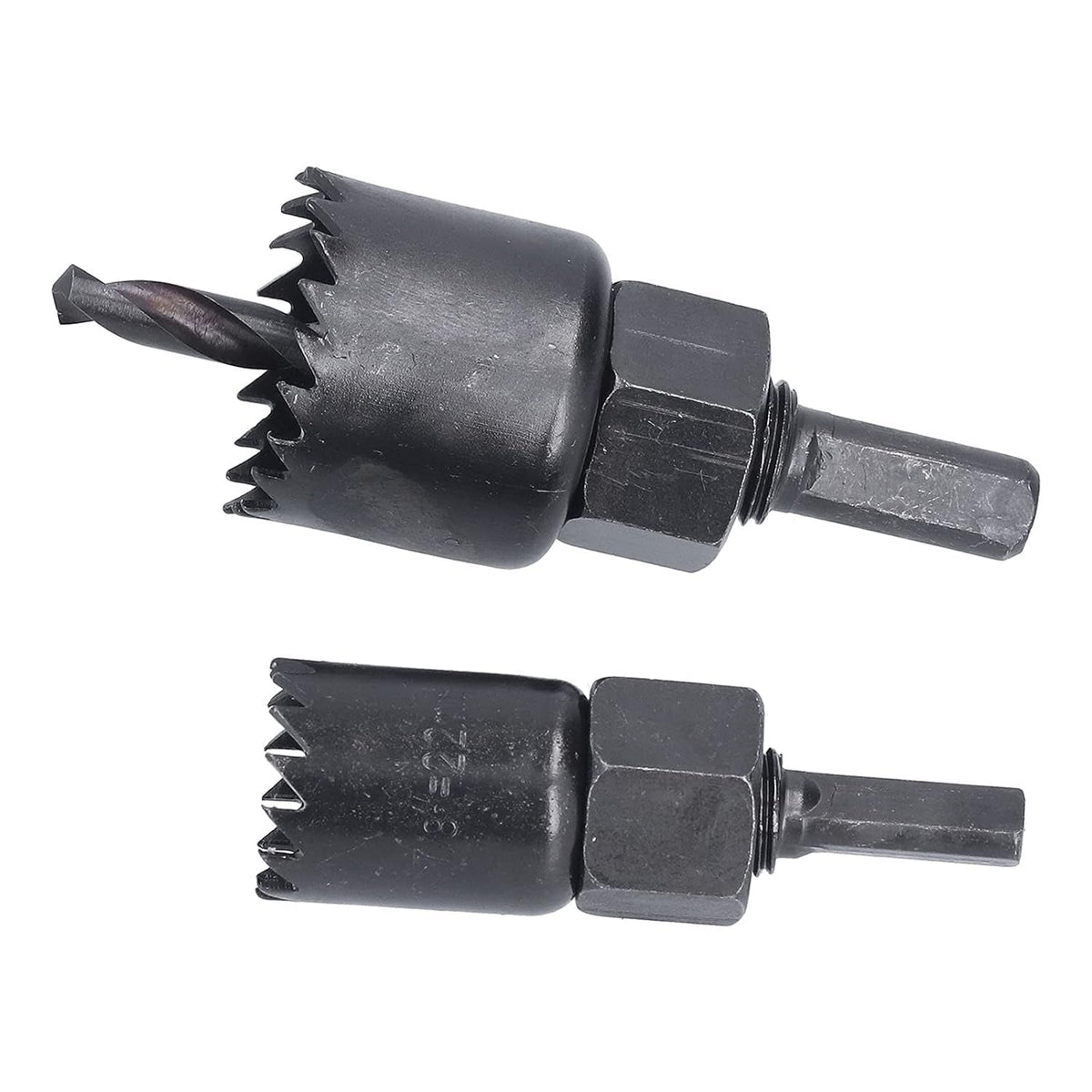 Drill Hole Cutter, Carbon Steel High Accuracy Incisive Hole Saw for Cutting PCV  (18 Pcs Set)