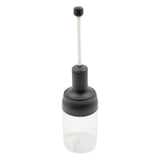 All-in-One Seasoning Jar: Heat-Resistant Glass with Spoon (1 Pc)