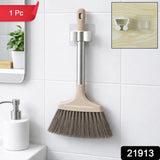 wall mounted broom holder for cleaning tools