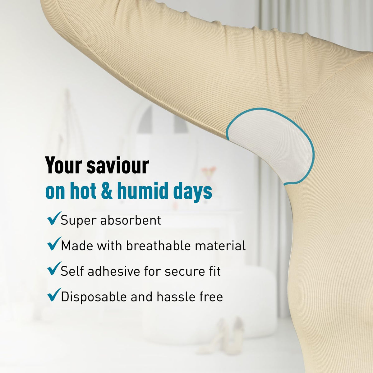Disposable Armpit Sweat Pads