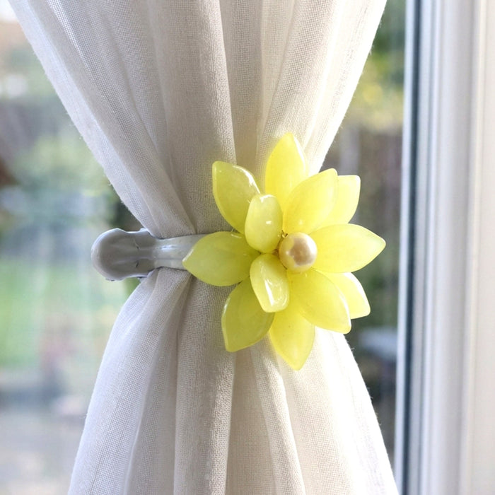 Decorative curtain tieback mix design