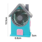 Mini Rechargeable Portable Personal Desk Fan (Battery Not Include)