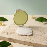 round container for fridge and pantry storage