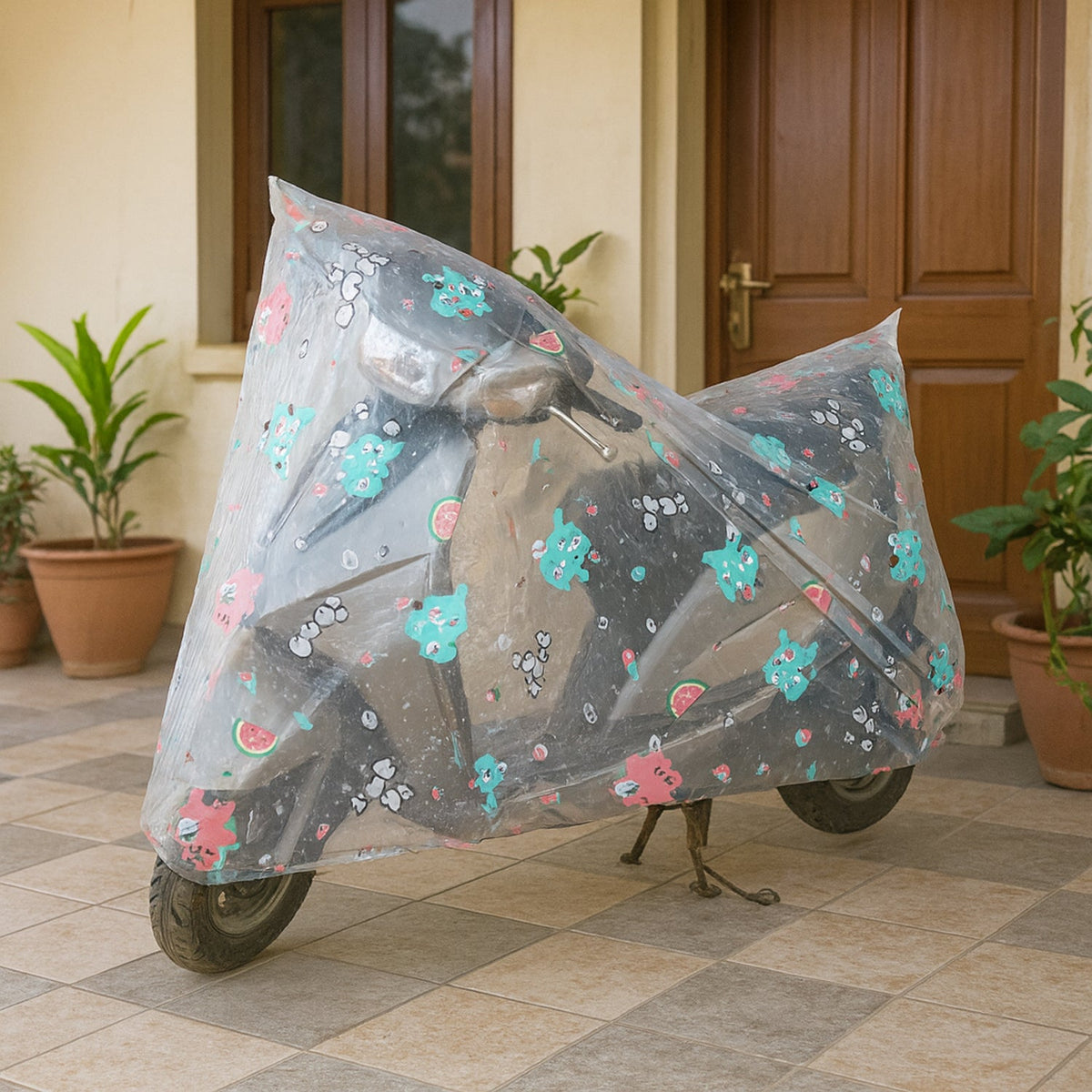 Bicycle / Scooter / Electric-Bike Full Rain Cover 120 × 220 cm