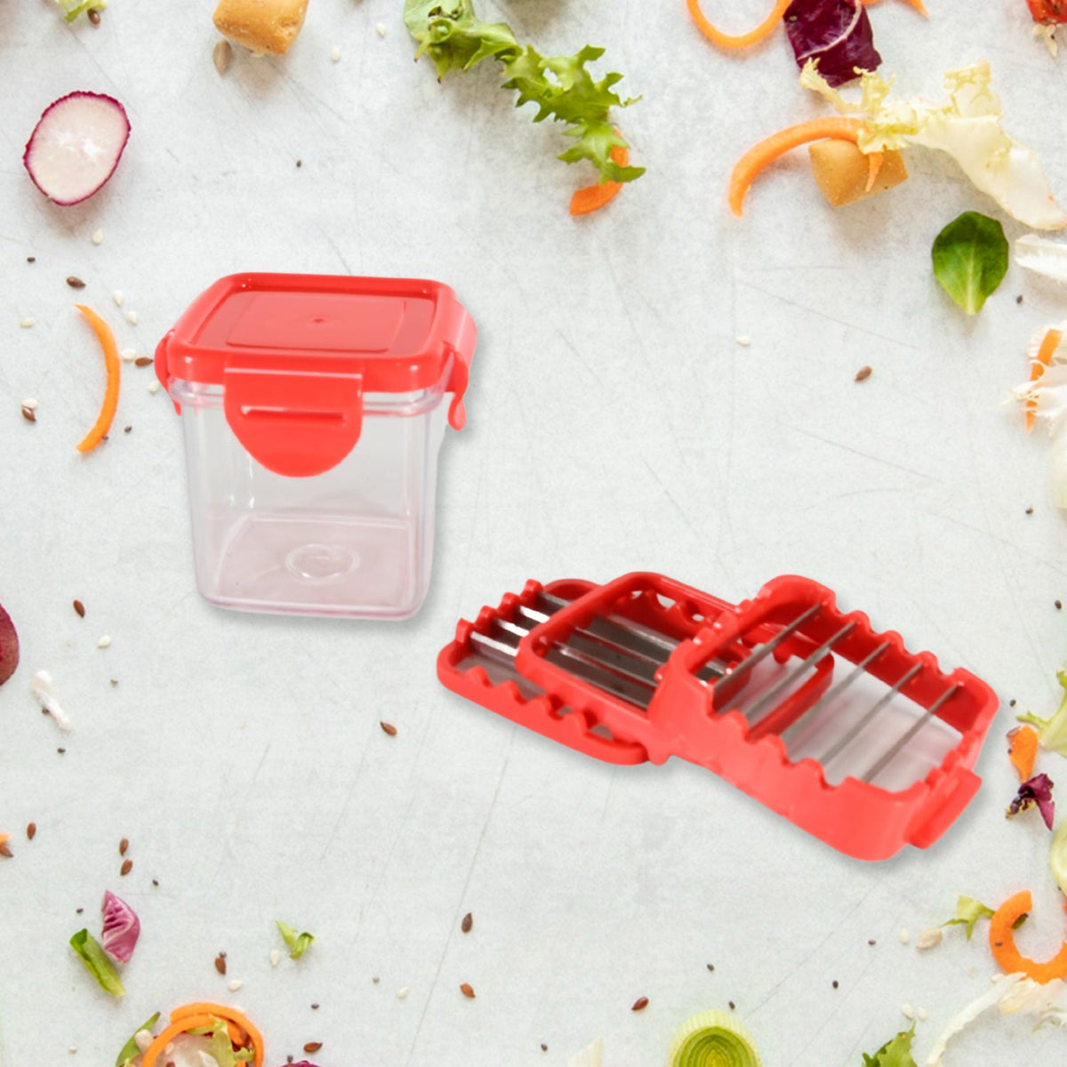 Multifunction Vegetable Cutter Manual Vegetable Quick Dicer Fruit and Vegetable