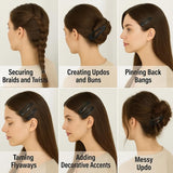 Metal Hair Clips Set (10 Pcs Set), Hair accessories