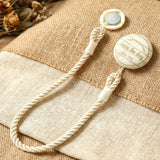 Decorative magnetic curtain accessory