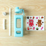 Leak resistant plastic drink bottle