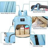 Multifunction Diaper Bag for Baby Care Travel Backpack Large Capacity (1 Pc)