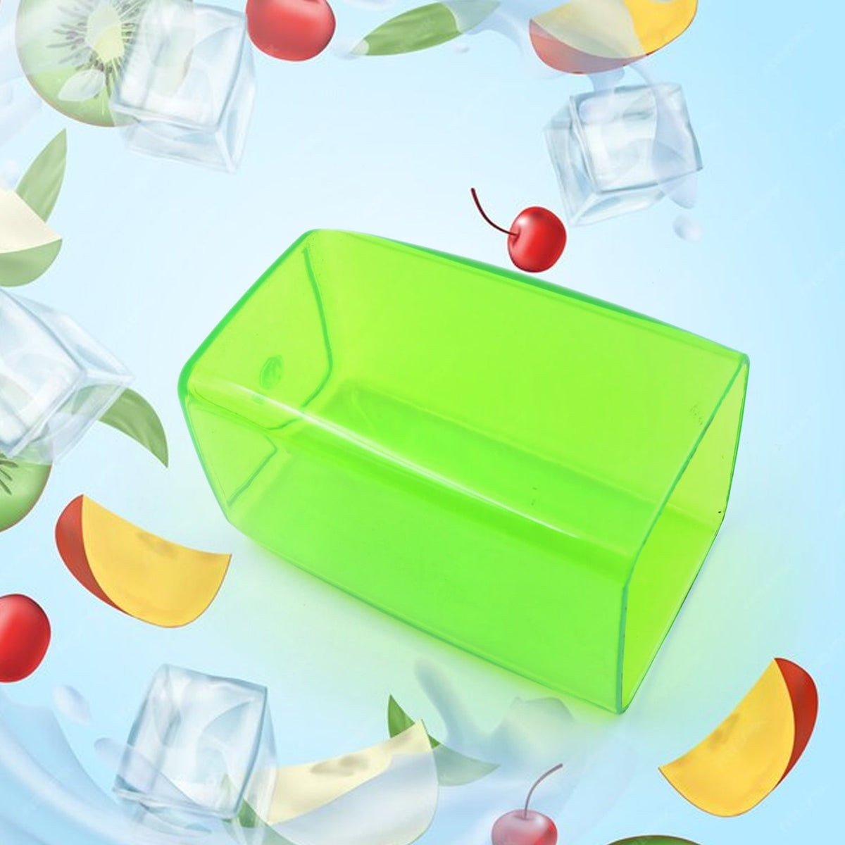Multi-Purpose Unbreakable Plastic Mini Juice / Water Glass (1 Pc)