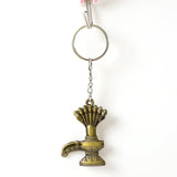 Shivaling Metal Keychain