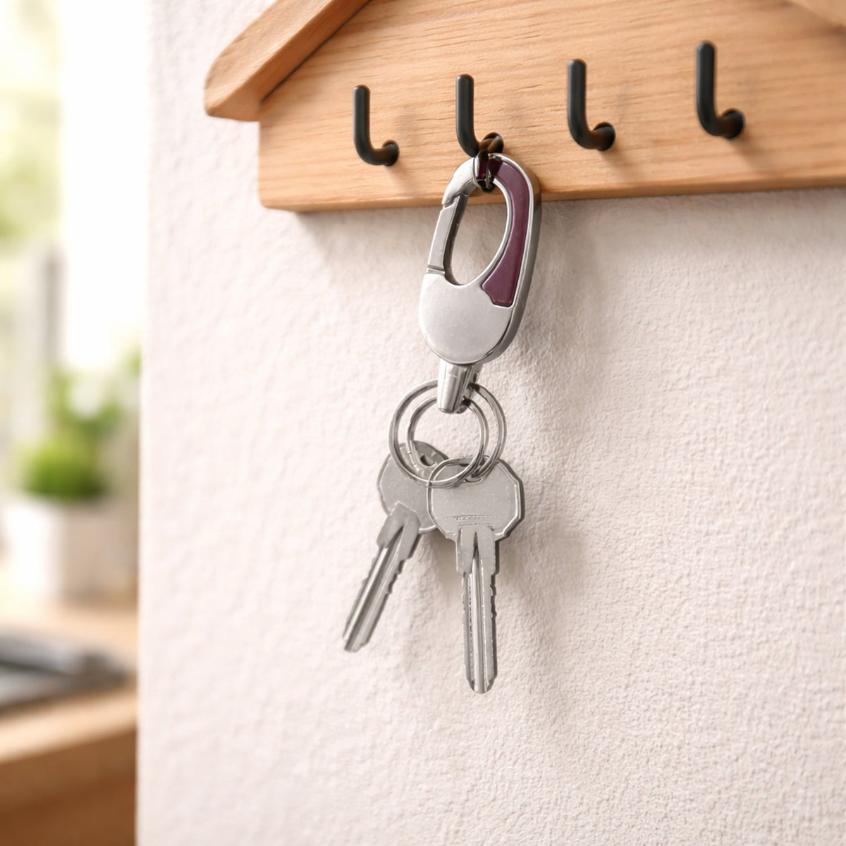 durable carabiner keychain clip