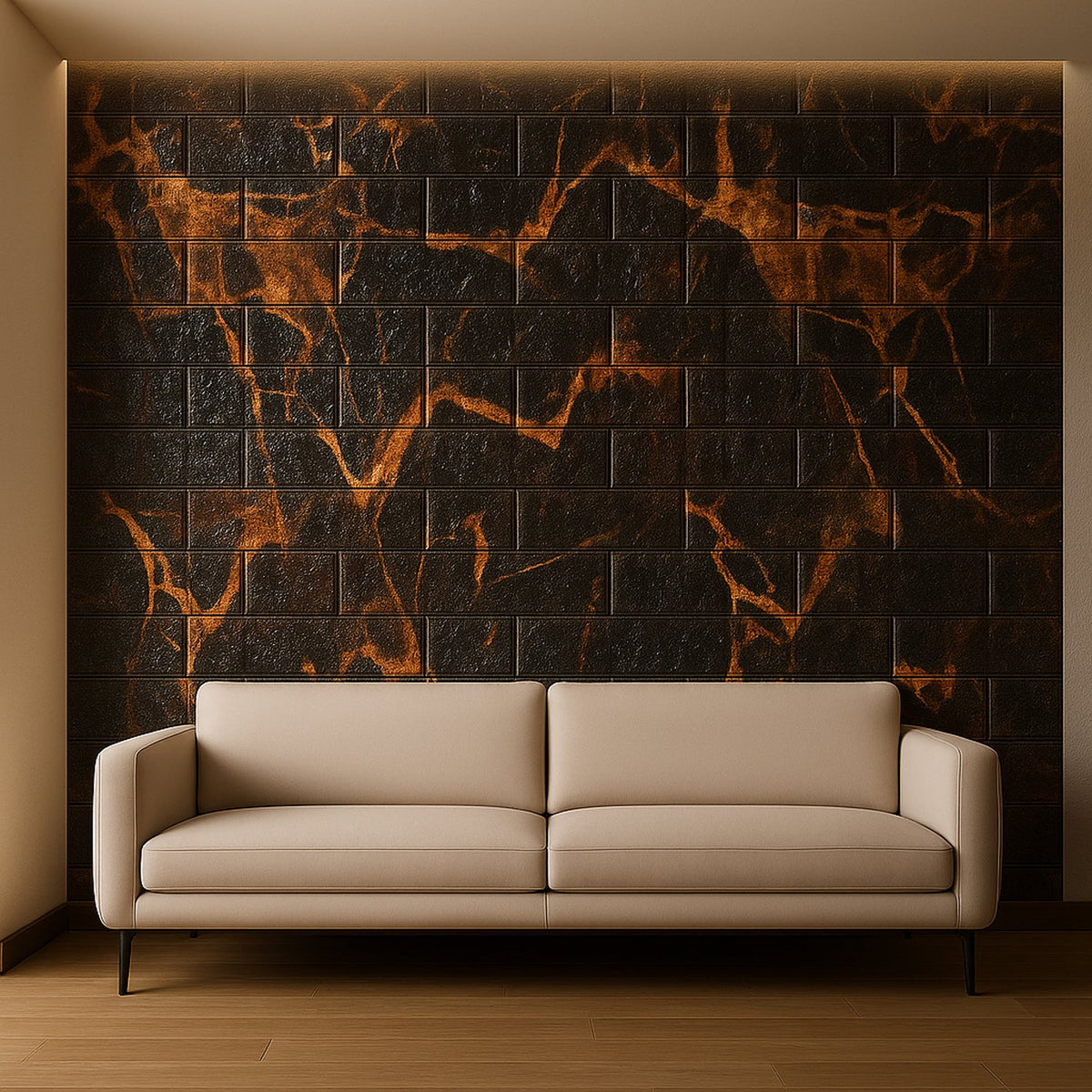 Soft foam wall panels for sound absorption and decoration
