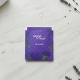 Bathroom lavender gel deodorizer hanger
