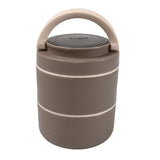 Ganesh Stack 2-Layer Stainless Steel Leak-Proof Lunch Box for Office, School, Picnic
