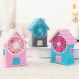 Mini Rechargeable Portable Personal Desk Fan (Battery Not Include)