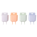 Space saving wall phone stand