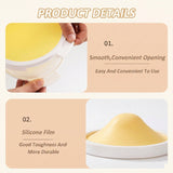 reusable plastic food saver container with lid