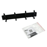 Extra Long 4-Hook Wall Coat Hanger with Eco Adhesive