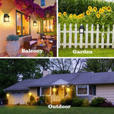 Solar Wall Lamp – Wireless Outdoor Light with Motion Sensor & 3 Modes