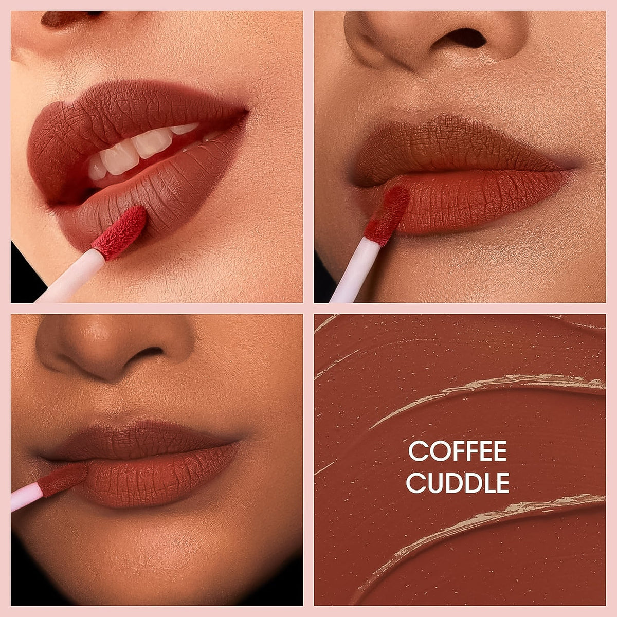 OG Beauty Coffee Cuddle Moisture Lock Liquid Lipstick (4.5 ML / 1 Pc)
