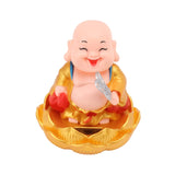 Solar Powered Moving Buddha