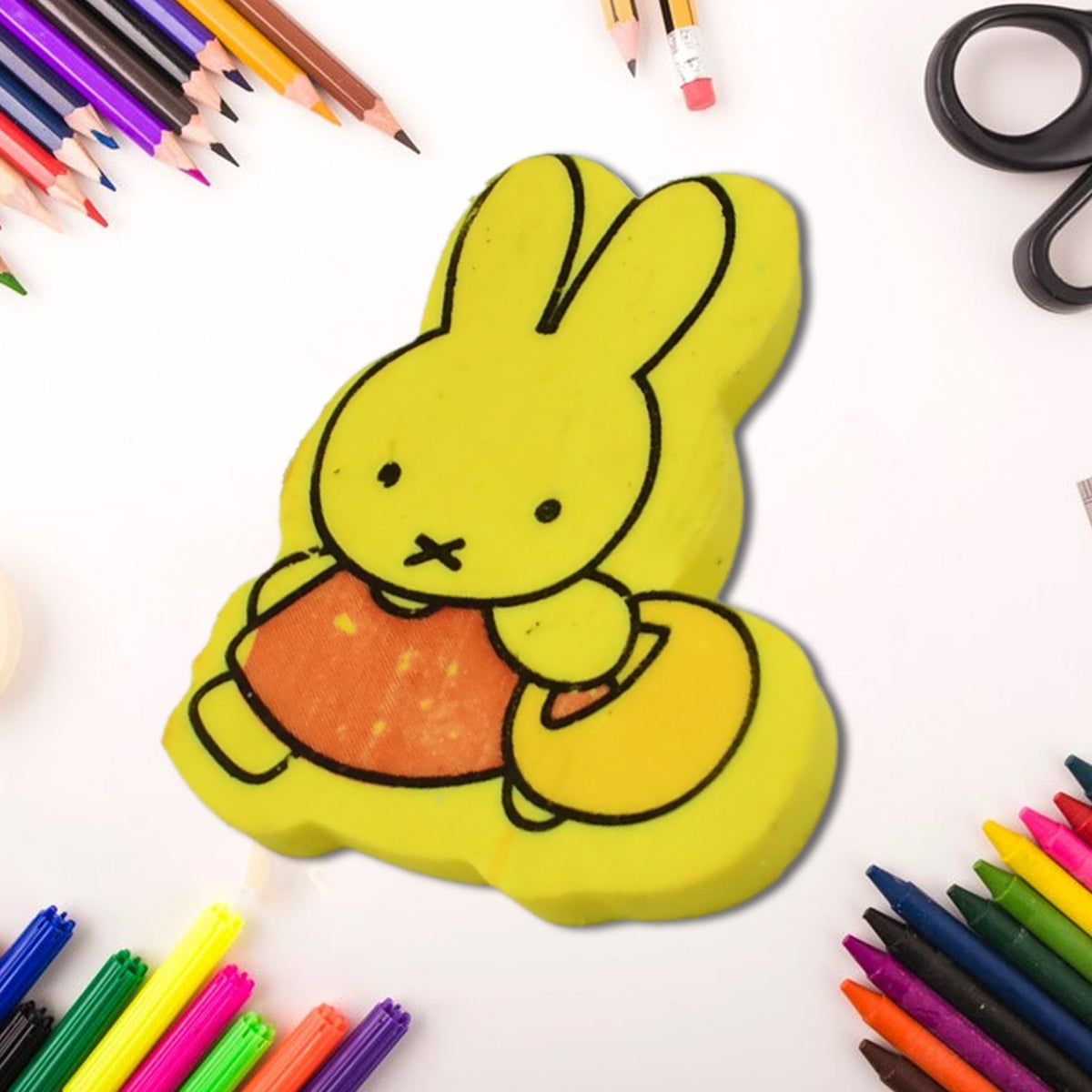 Cartoon Design Eraser (15 Pc / Mix Design)