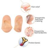 Silicone Heel Protector Socks – Anti Crack Foot Care Socks (1 Pair)