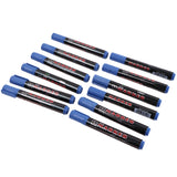 Blue Permanent Marker Set