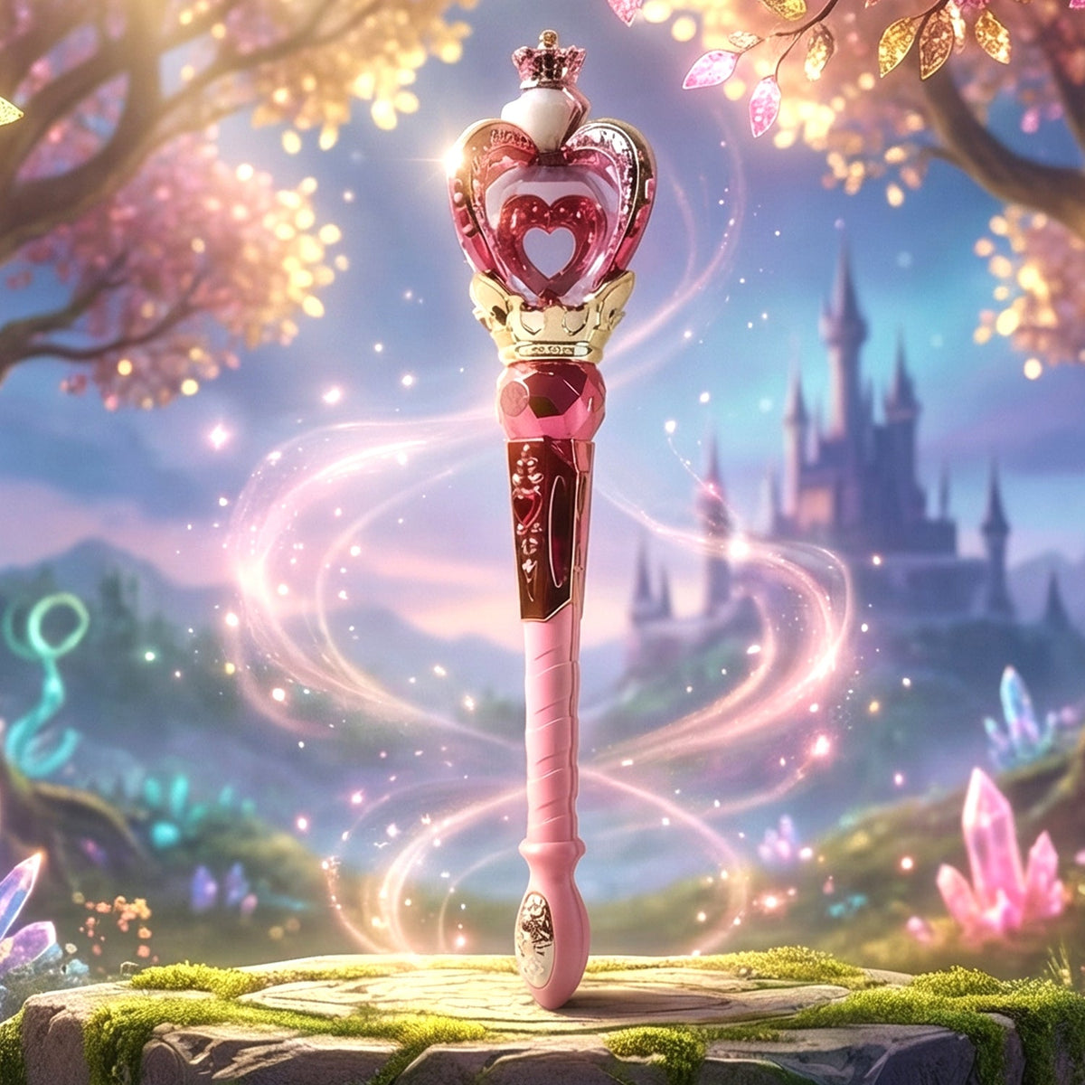 Princess Magic Light Wand Toy for Kids (1 Pc, Battery Not Included)