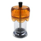 Transparent Plastic Salt and Pepper Grinder Manual Pepper Grinding Tool Crusher 1 Pc