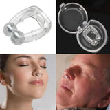 Silicone Magnetic Nose Clip Anti Snore Device for Heavy Snoring Sleeper (1 Pc)
