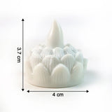 Lotus Shaped LED Flameless Tealight Candles - (8 Pc)