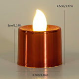 Candle Diya LED Golden Lights