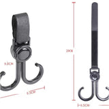 360° Rotating Multi-Purpose Baby Carriage Hook – For Strollers, Cars & More (1 Pc)