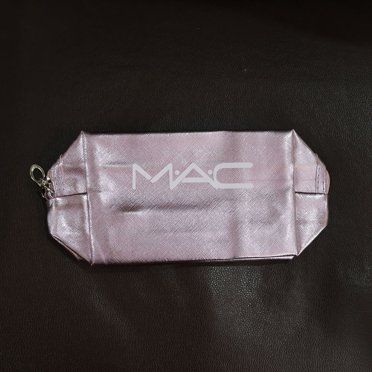 Metallic Travel Makeup Pouch - (1 Pc / Mix Design)