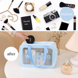3 Pc Travel Toiletry Bag Set 