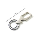 premium metal keychain clip