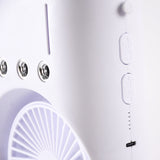 Portable Tower Mist Spray Cooling Fan, Air Cooling Fan (1 Pc)