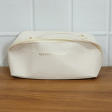 Travel Makeup & Toiletry Organizer Pouch with Zipper & Handle (1 Pc / Mix Color)