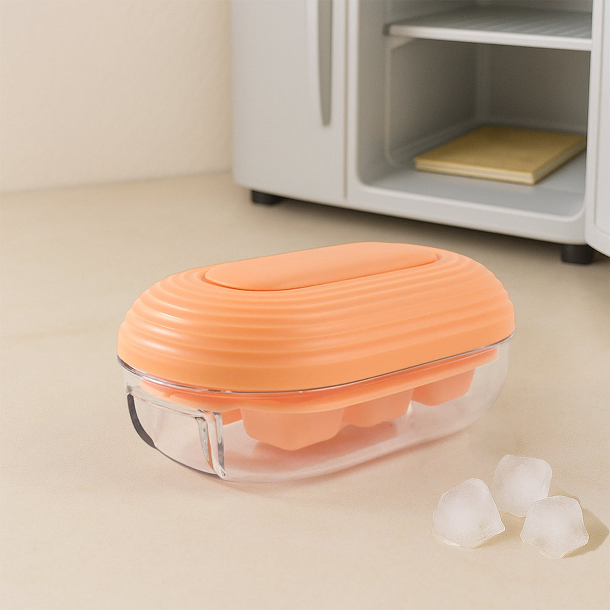 Plastic Ice Cube Tray (1 Set)